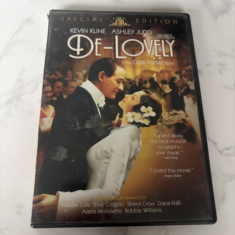 De-Lovely DVD 2004 Movie Kevin Kline